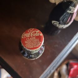 Coca-Cola vintage unopened bottles refundable bottles