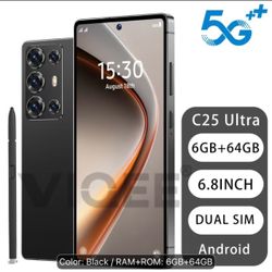 C25 Ultra 5G Android Smartphone 6GB+64GB