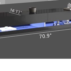 Soporte Flotante Para TV Montado En La Pared 