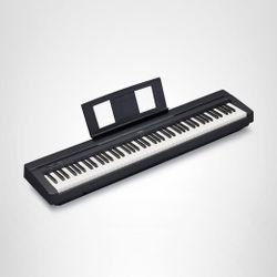 YAMAHA P71 88-Key Weighted Action Digital Piano with Sustain Pedal and Power Supply