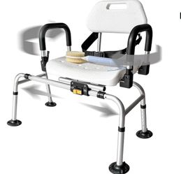 DMI 360° Swivel Sliding Shower Transfer Bench – NEW – $75