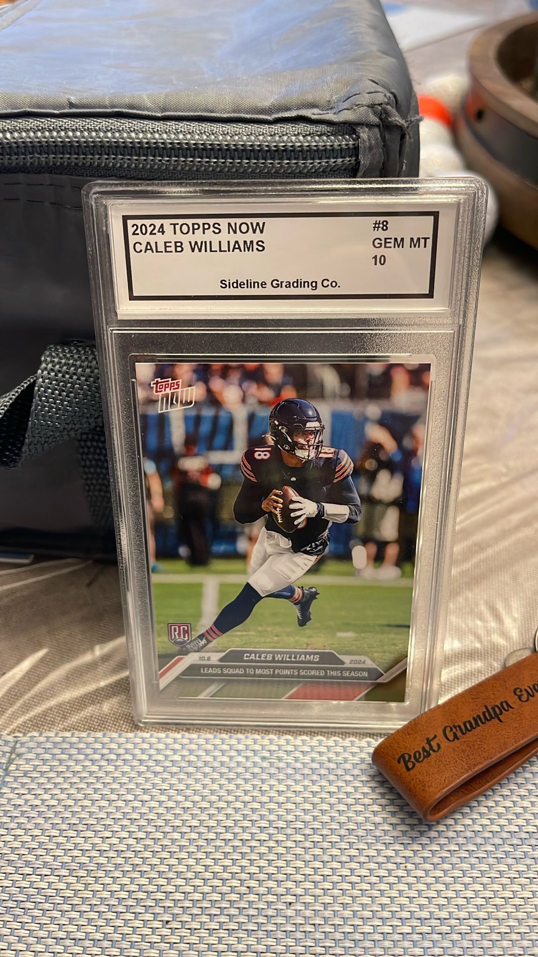 Caleb Williams Graded Rookie Card