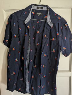 Men's Short Sleeve Button Up