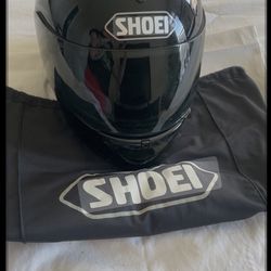 Black Shoei TZR DOT Helmet 
