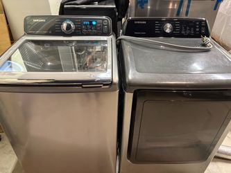 Samsung Electric Washer & Dryer Set- Works Great..!!