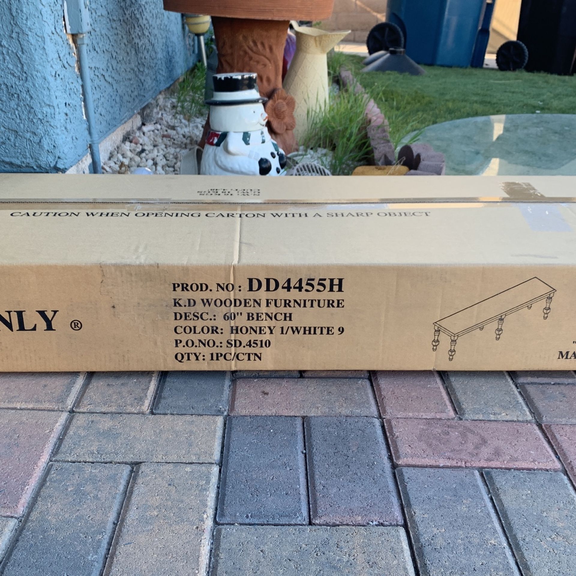 60” Brand New Bench