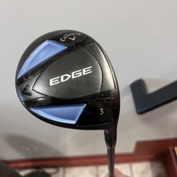 Callaway Golf -  Men’s RH excellent 2024 model 3-fairway club 15° STIFF flex Graphite shaft