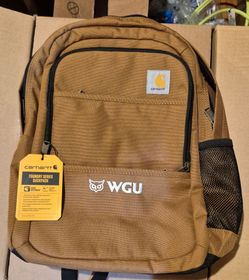 NEW Carhartt Foundry Series Brown Backpack Tough Camping School Work Office College Travel Flight