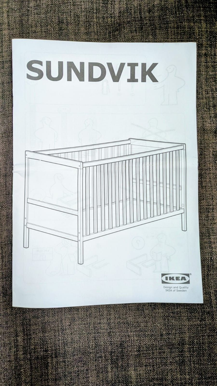 Sundvik Ikea Toddler Crib