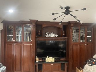Wall Unit Sold Wood Doors