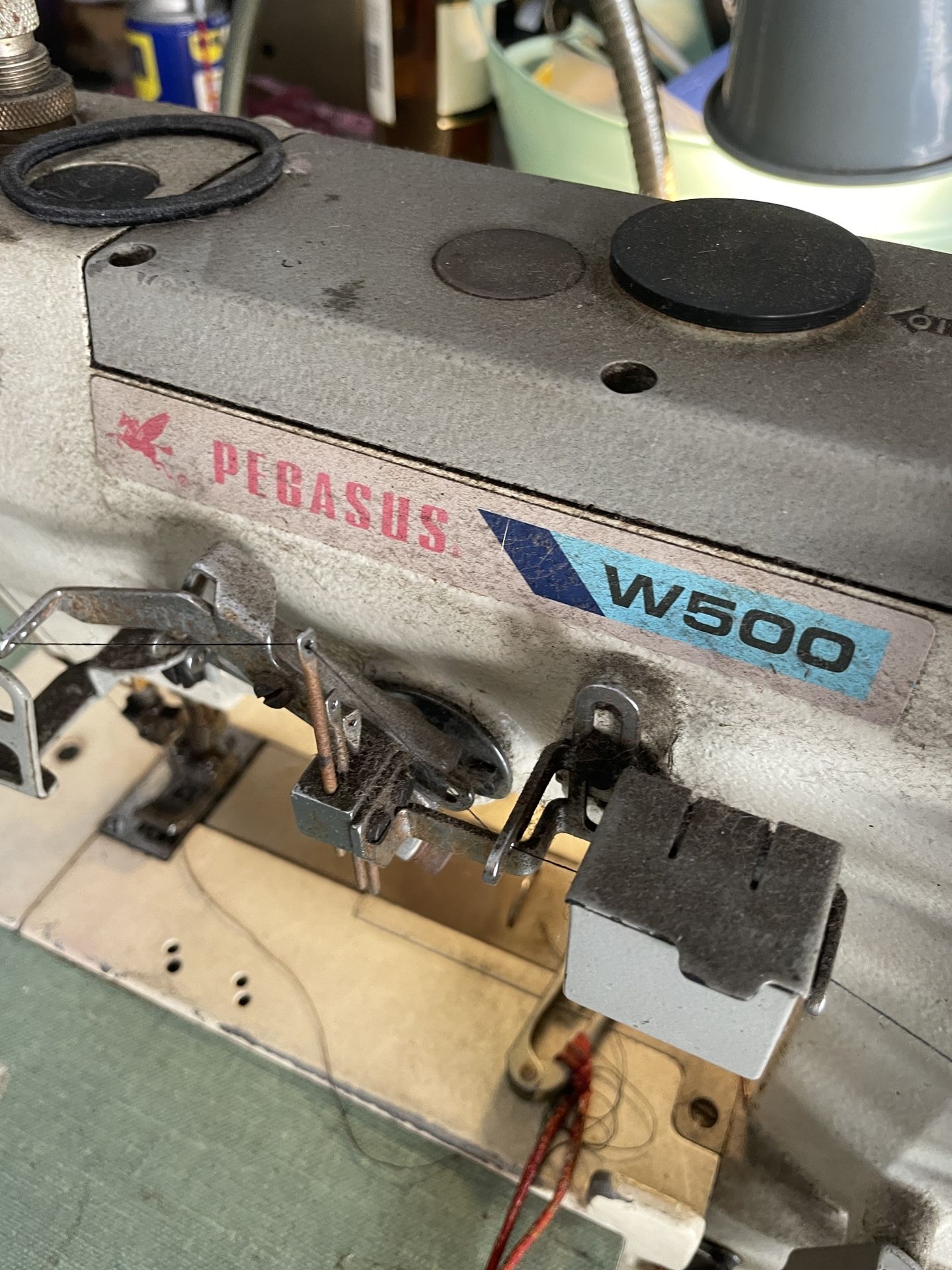 Pegasus W500 industrial coverstitch sewing machine Juki