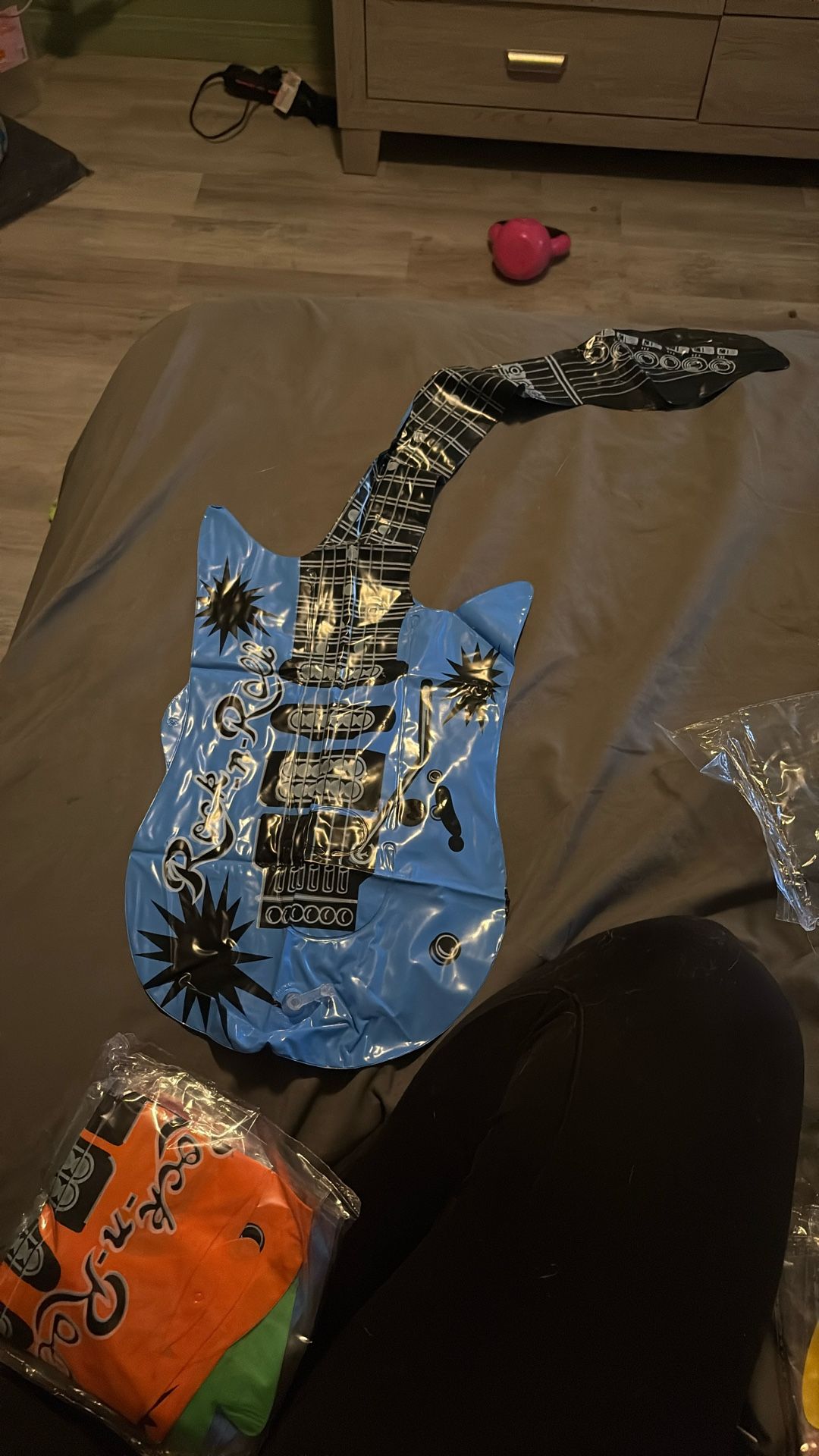 12 Carnival Inflatable Guitars