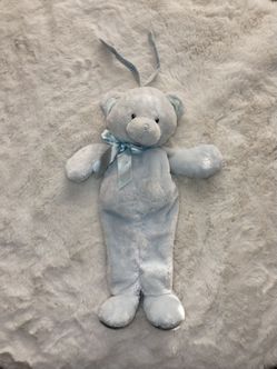 Gund My First Teddy Bear Pull String Plush Toy 13 Blue