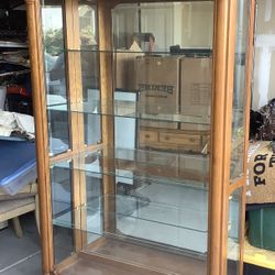 Large Curio/Display Cabinet 