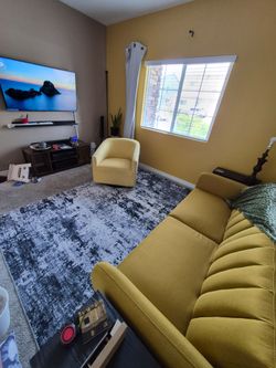 Mustard Yellow Sofa