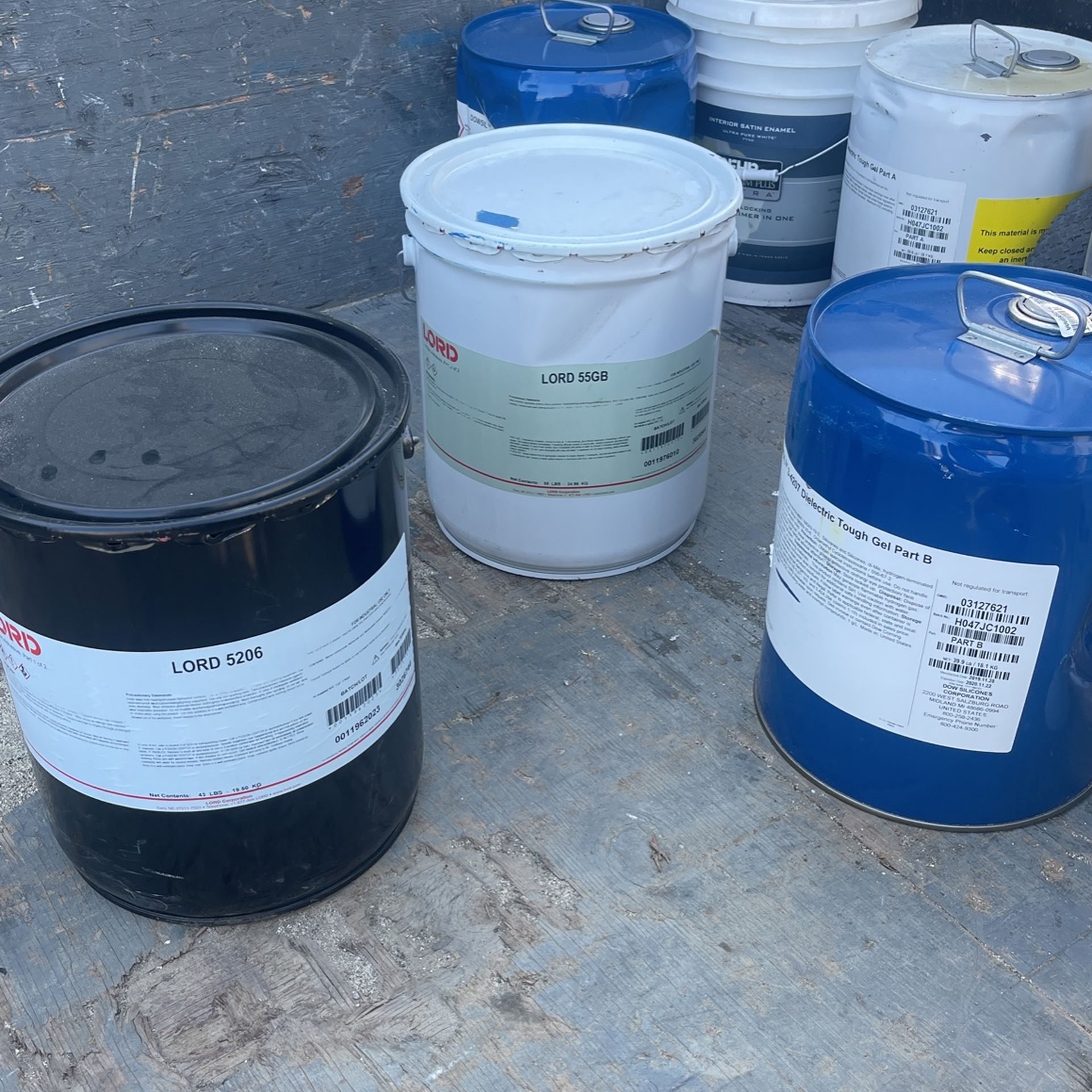 Adesivo Lord 5206 Y 55 GB