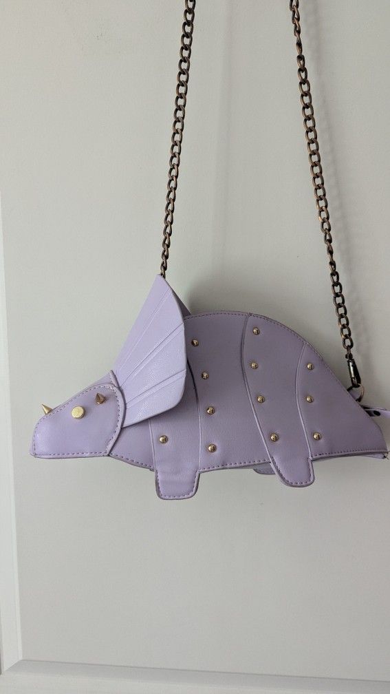 Dinosaur Purse (Lavender)