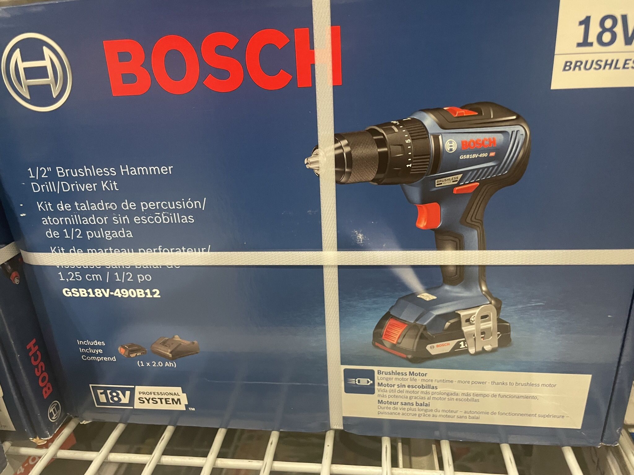 Bosch 18v Brushless Hammer Drill