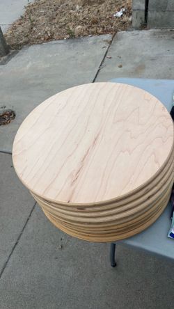 16” wood rounds for crafts