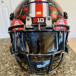 Blackout Ohio State Football Helmet 