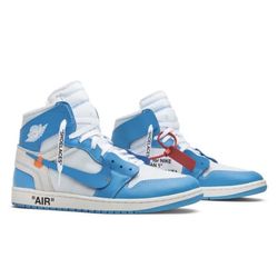 Off-White x Air Jordan 1 Retro High OG 'UNC'