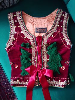 Traditional Polish Folk Outfit Women's Vest Corset