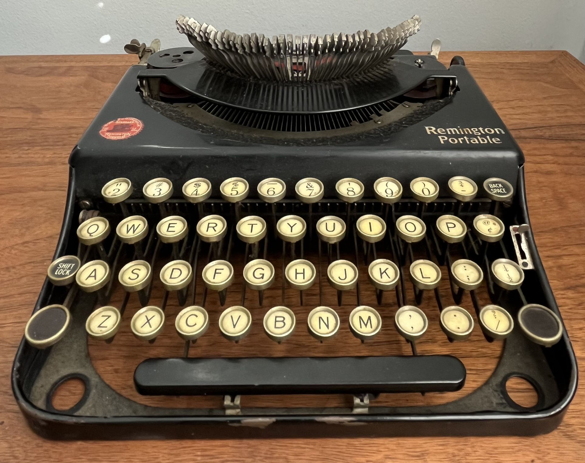 1923 Portable Remington Typewriter