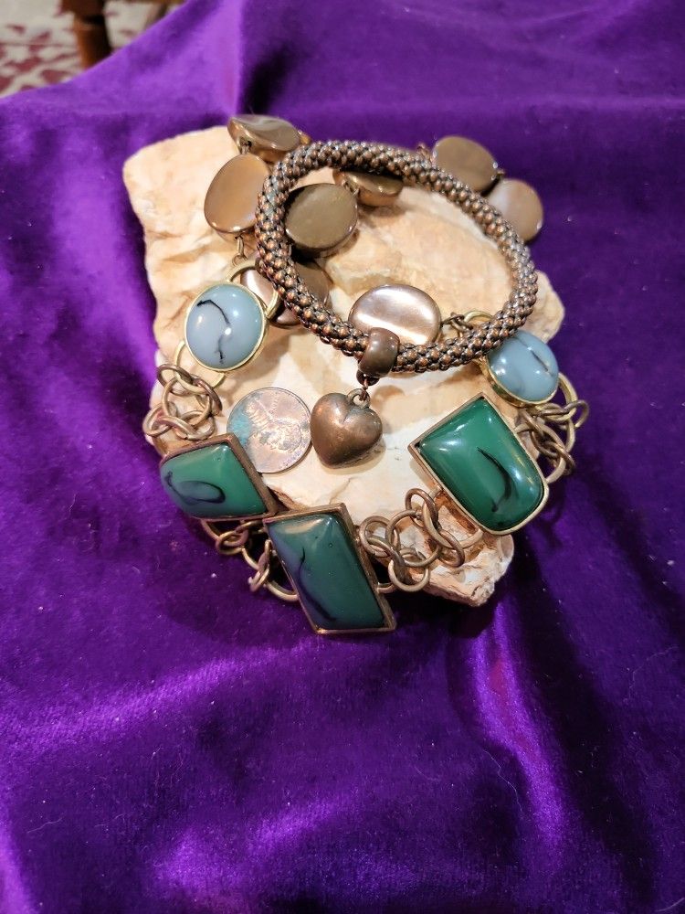 Copper Necklace & Bracelet