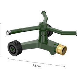 New Never Used Lawn Sprinklers for Hoses Garden Sprinklers for Yard 360 Degree Rotating