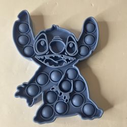 Stitch popping fidget toy