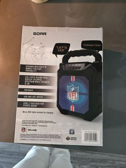 Bluetooth Wireless Speaker with led lights Seahawks