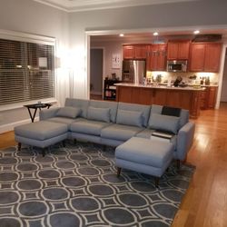 Burrow Nomad King Sectional Couch