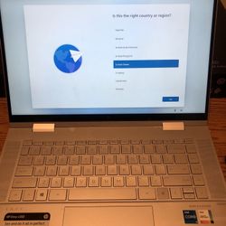 HP ENVY X360 15.6” 256GB Touchscreen Laptop