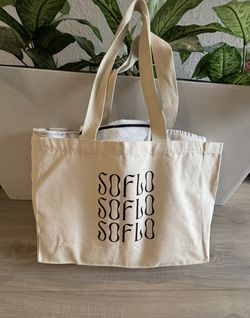 New Tote Bag For Beach School Boat Groceries Etc 