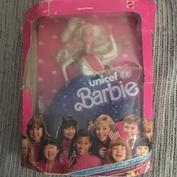 Vintage Collectible Unicef Barbie Doll In Package Only $40 Firm