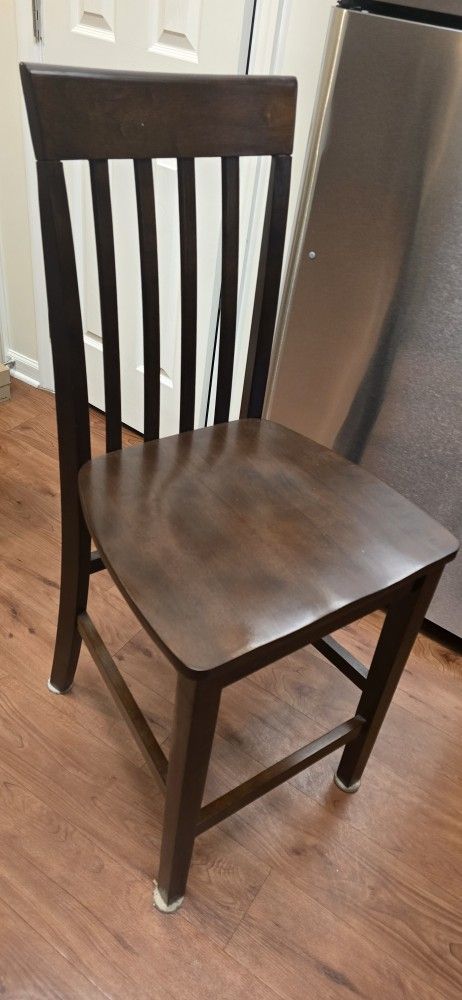 Wood Stool Counter Height