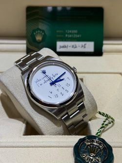 Rolex OP 41mm “Who Cares” Dial