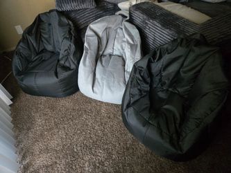 3 Big Joe bean bags