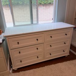 Pottery Barn Dresser (white)