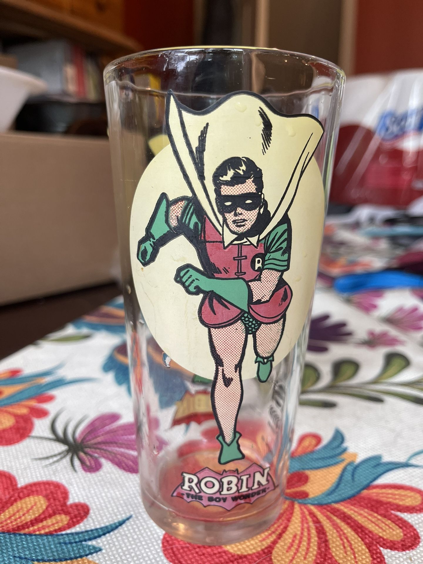 Robin Pepsi Glass 1976