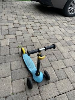 3-wheeled scooter