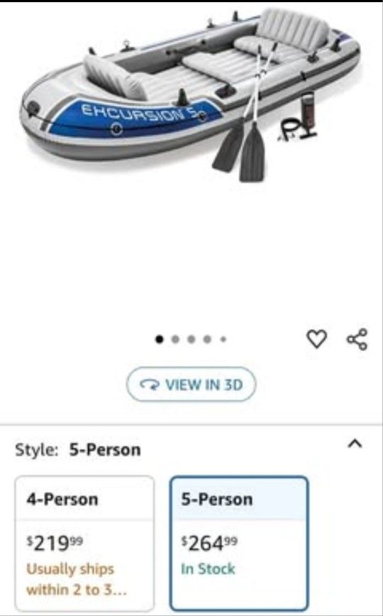 Excursion 5 Inflatable Boat