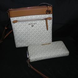 Mk Cross Body Bag & Wallet