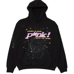 Pink Spider Hoodie