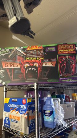 Neca Dantes Inferno Room 6” Action Figure Play set 1:12 scale Diorama building w/ spiked beetlejuice new sealed rare exclusive