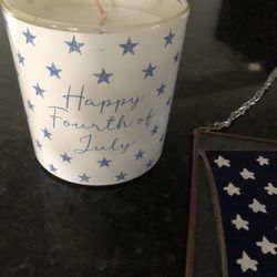 Fourth Of July Candle Brand New