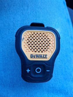 DeWalt mini speaker