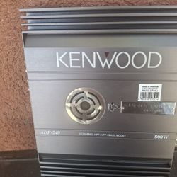 AMPLIFICADOR AMPLIFIER KENWOOD 2 CHANELS GOOD CONDICIÓN ABLO ESPAÑOL 