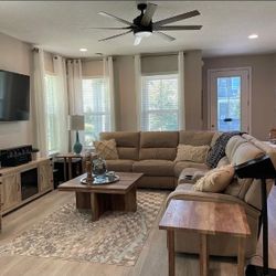 3 PC Living Room Table Set