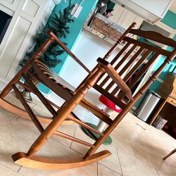 Tekwood indoor  outdoor rocking chair